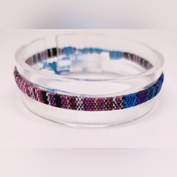 Women's bracelet striped Bohemian surfer new e37 - Picture 1 of 1